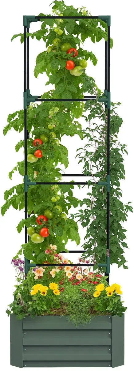 Outsunny Multifunctioneel Tuinbed