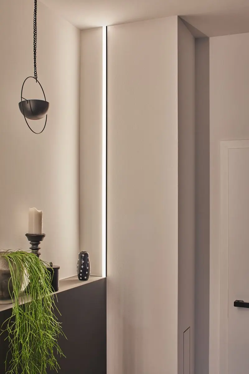 Paulmann Square LED Strip Profiel 2m - Zwart - afbeelding 3 van 6
