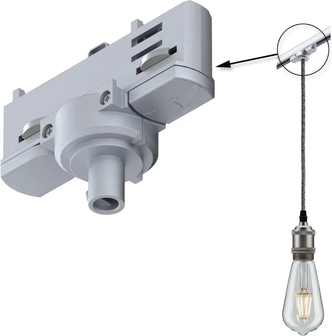 Paulmann 91385 Hanglampadapter - Zilver - afbeelding 3 van 5