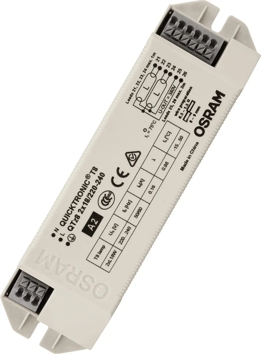 OP=OP Osram Quicktronic QTz8 2x18