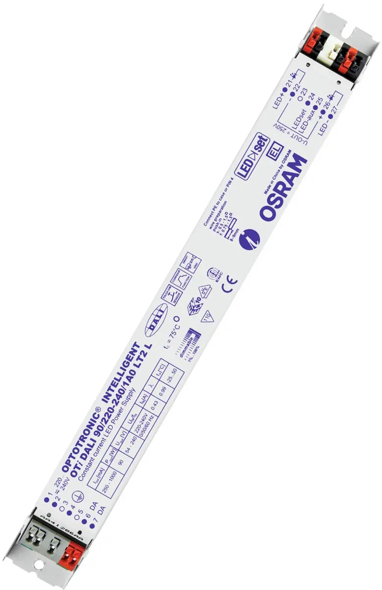 Osram OTI DALI 90/220-240/1A0 LT2L VS20 LED Driver - afbeelding 3 van 3