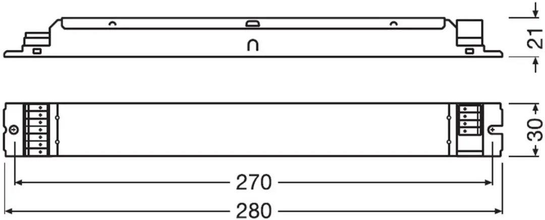 Osram Optotronic Intelligent DALI NFC LED Driver 1A0 L15V/54V - afbeelding 2 van 2