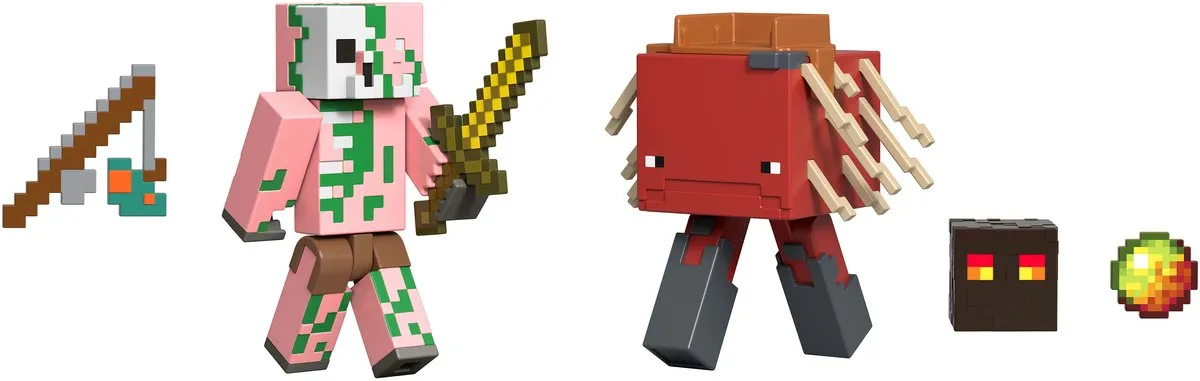 Minecraft JCN56 Kunststof Bouwset - Meerkleurig - afbeelding 6 van 6