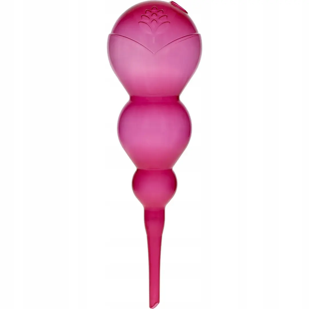Drievoudige plantenwatergever, 600 ml, transparant roze