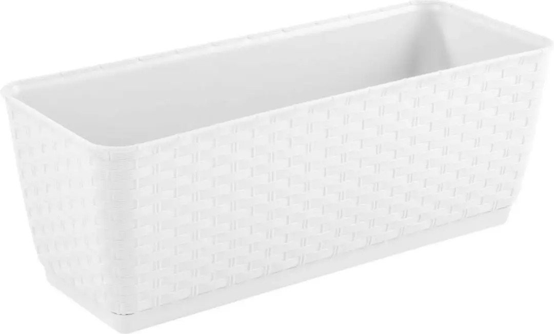 Prosperplast Ratolla Hangende Bloempot Wit 12L