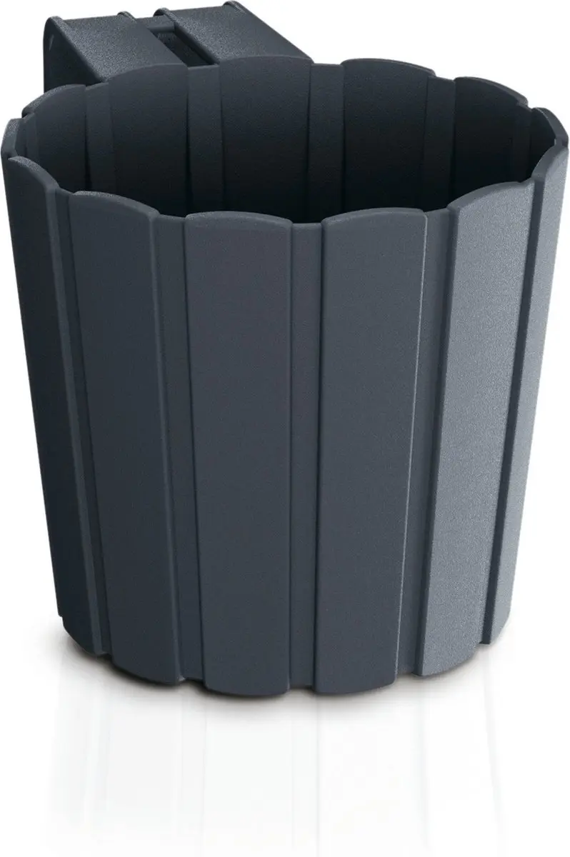 Prosperplast Flowerpot Boardee 14cm - Antraciet