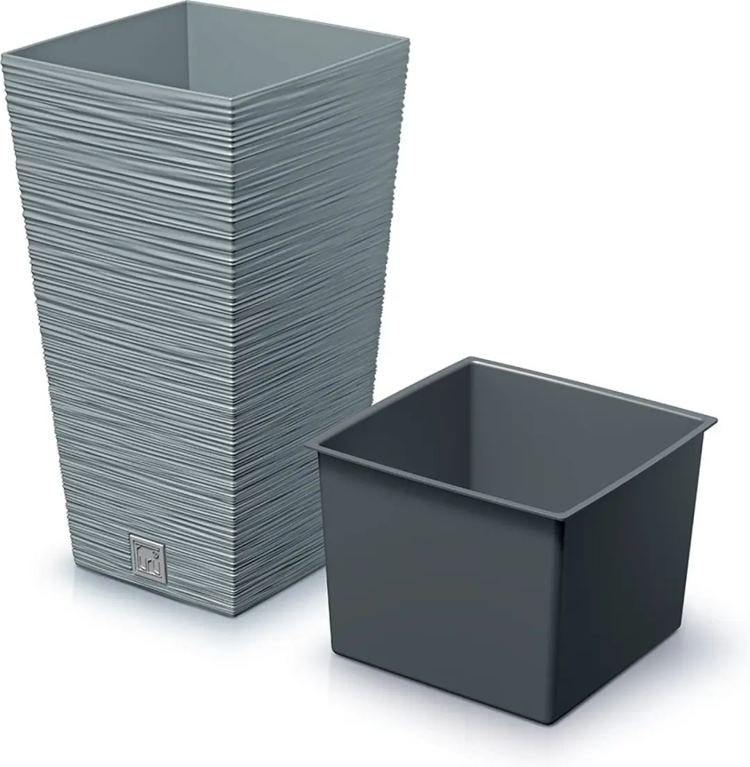 Prosperplast Furu Square Bloempot 40x40x75cm Beton - afbeelding 2 van 2
