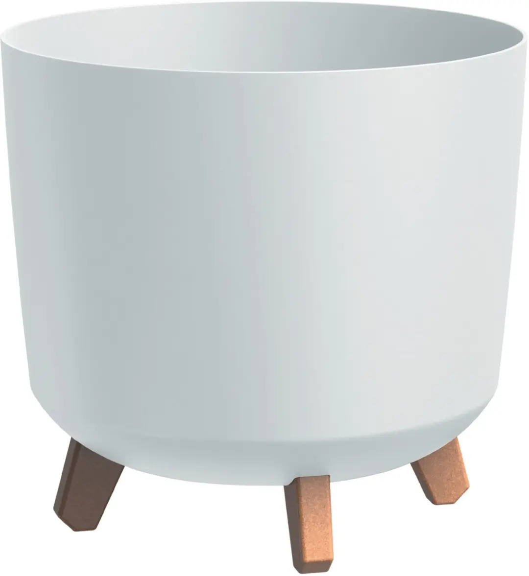 Prosperplast Gracia Tubus Bloempot 28,5cm - Wit