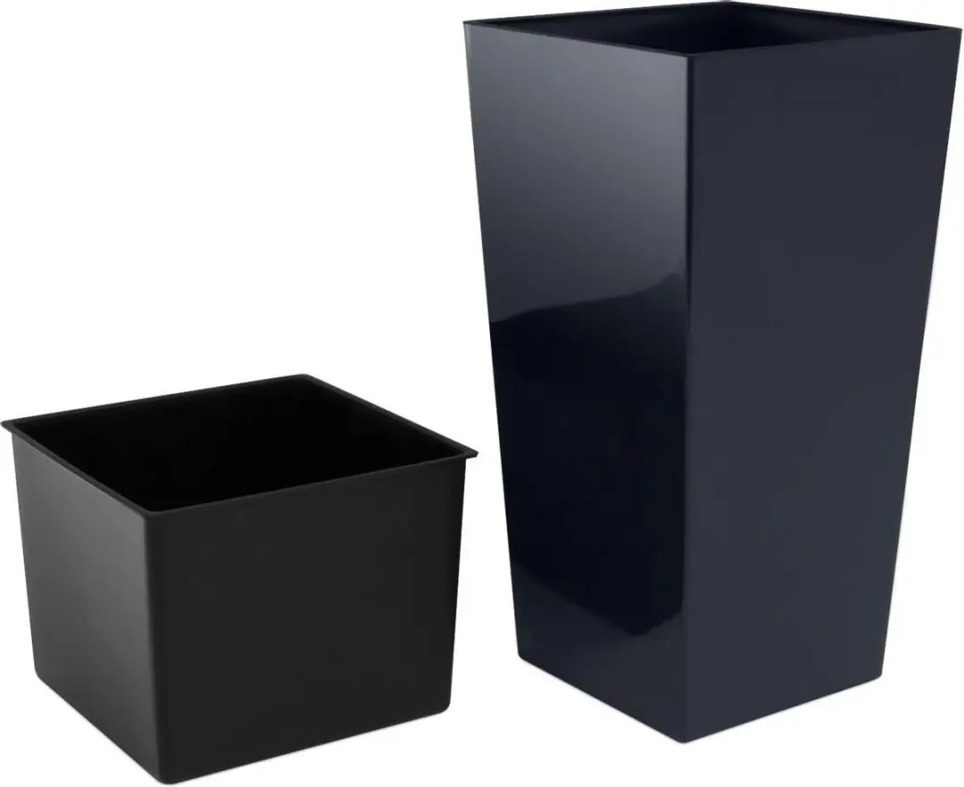 Prosperplast Urbi Plantenbak 19,5x37,5cm Antraciet - afbeelding 5 van 6