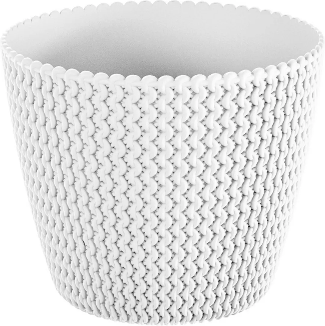 Prosperplast Splofy Bloempot 19cm - Ivoorwit