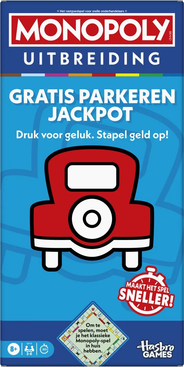 Monopoly Gratis Parkeren Jackpot Uitbreiding - G0718104