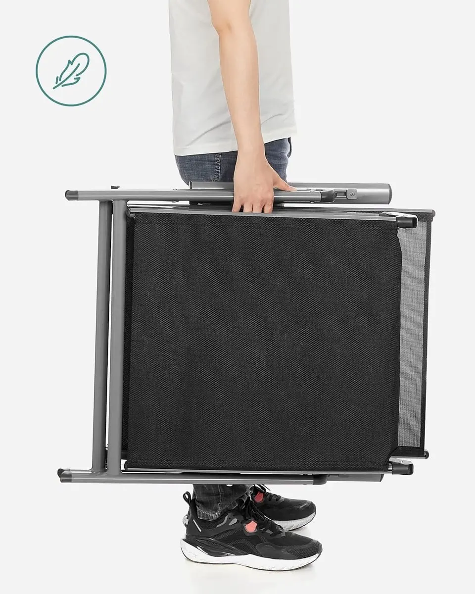 Songmics GCB24BK Loungestoel - Zwart - afbeelding 2 van 6