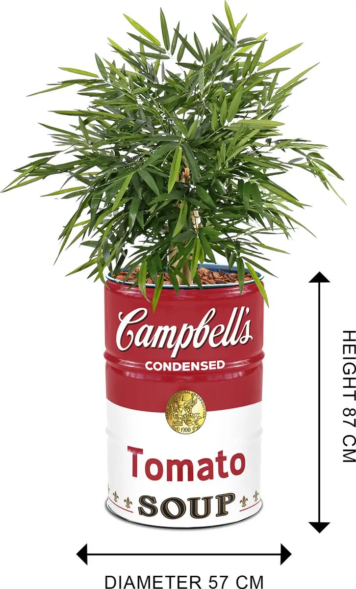 Barrelkings Campbell's Soup Plantenbak 65L