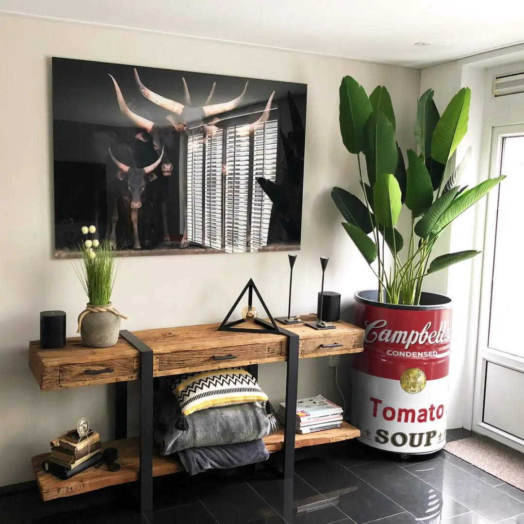 Barrelkings Campbell's Soup Plantenbak 65L - Ø57x87cm - afbeelding 6 van 6
