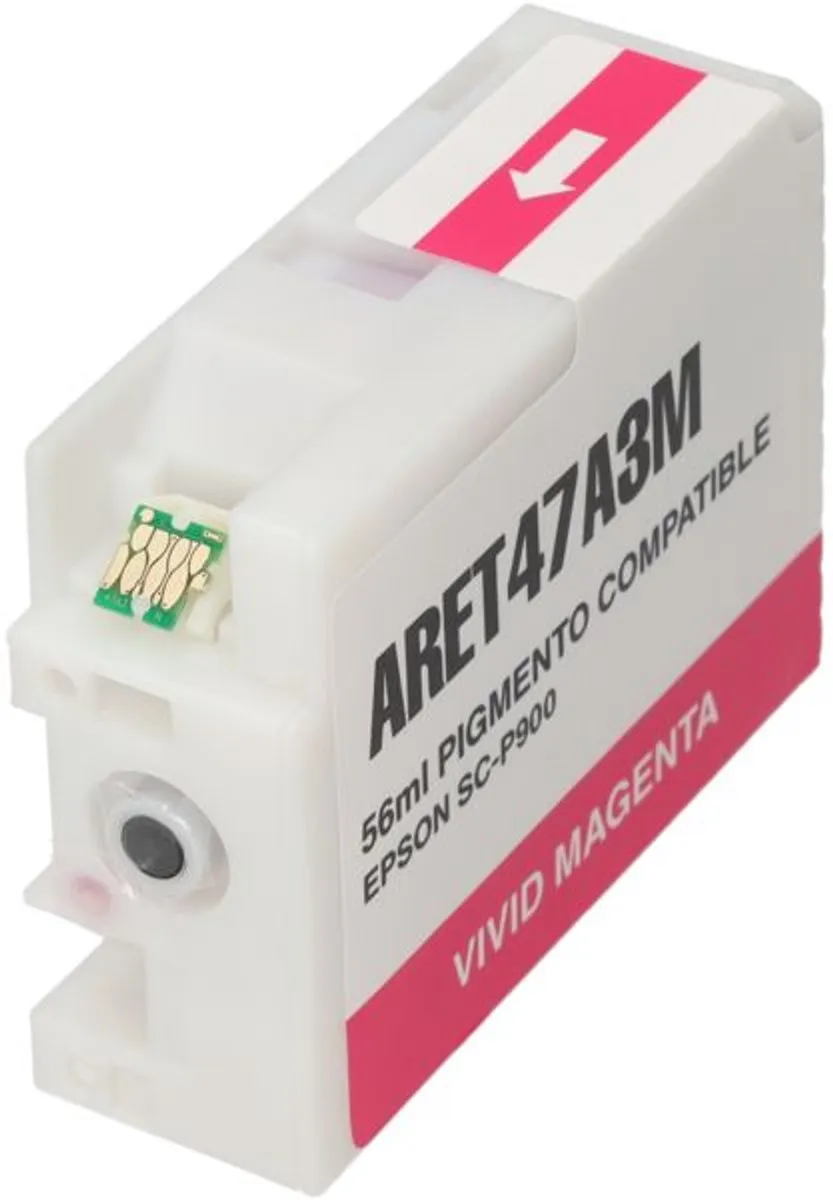 PrintAbout T47A3 Inktcartridge - Vivid Magenta 50ml - Epson