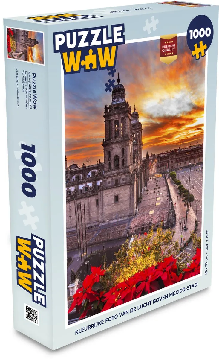 PuzzleWow Legpuzzel 1000 Stuks