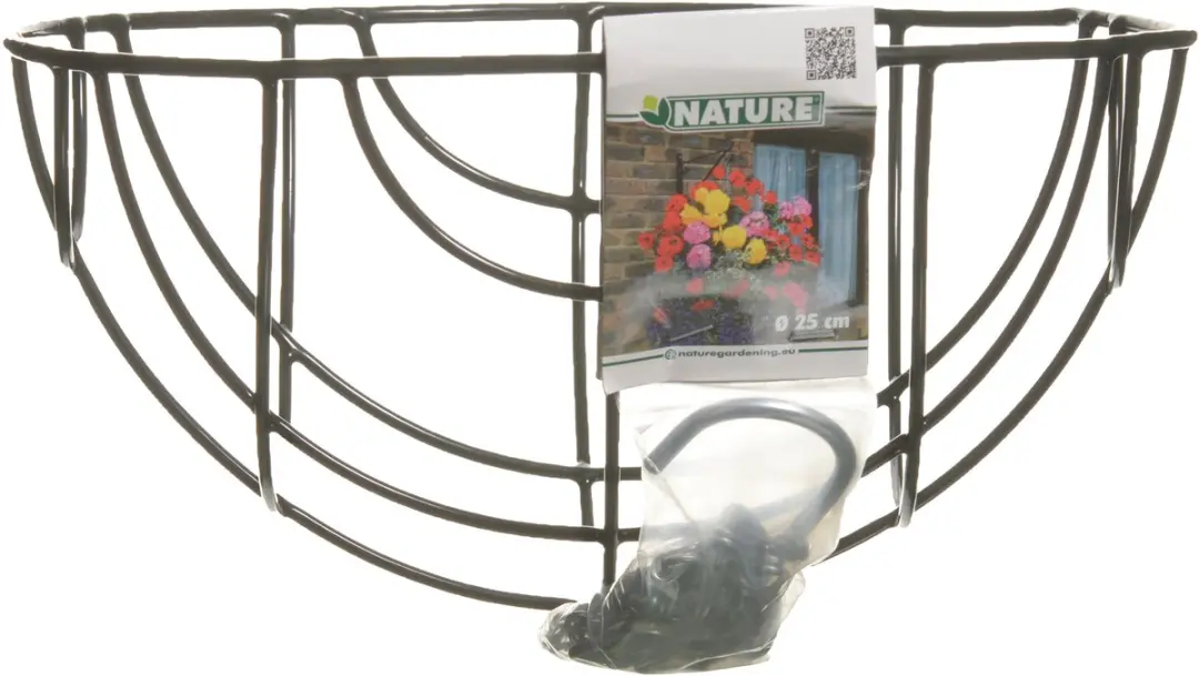 Nature Hangmand Metaaldraad Groen 25cm - afbeelding 3 van 4