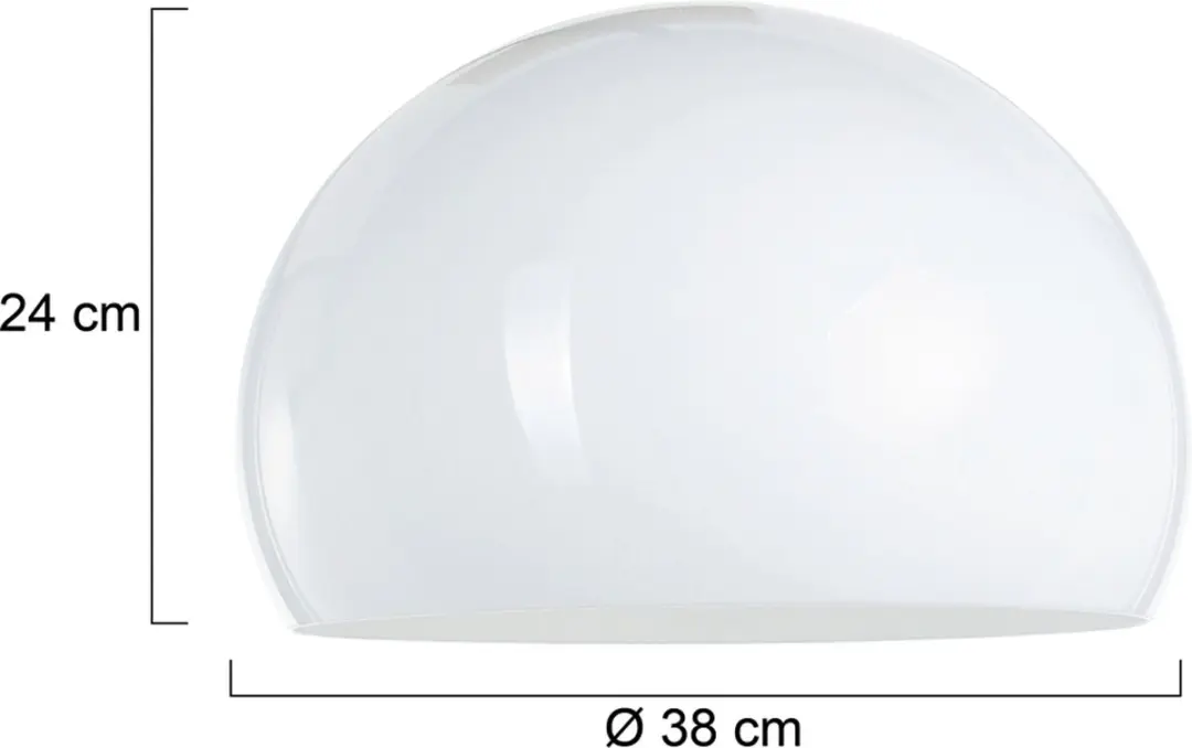 Steinhauer K10610S Lampenkap - Wit Ø38cm - afbeelding 2 van 6