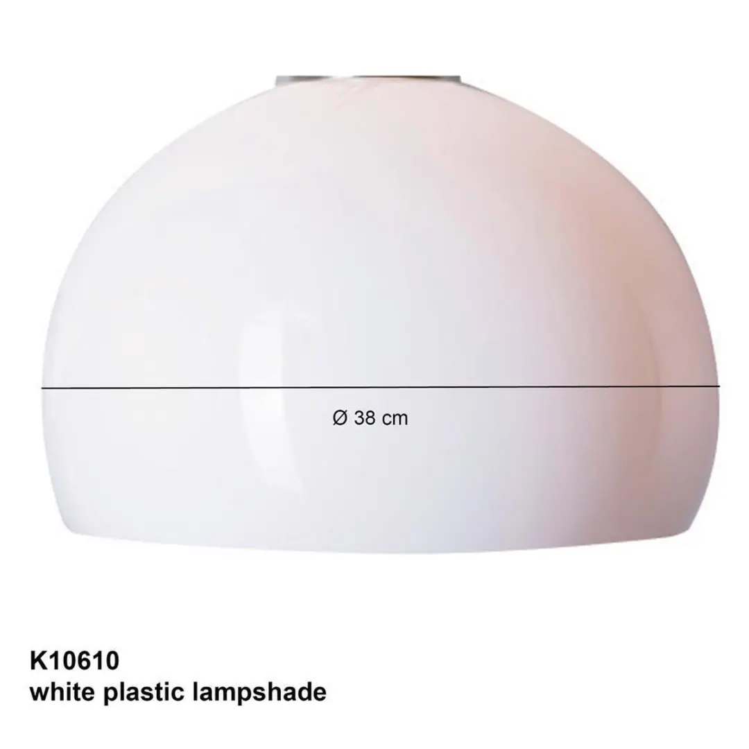 Steinhauer K10610S Lampenkap - Wit Ø38cm - afbeelding 4 van 6
