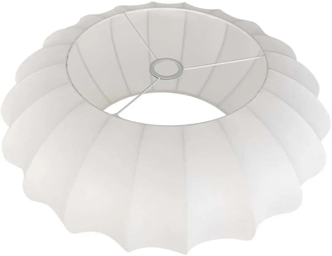 Steinhauer K10942S Textiele Lampenkap Wit Ø60cm - afbeelding 3 van 6