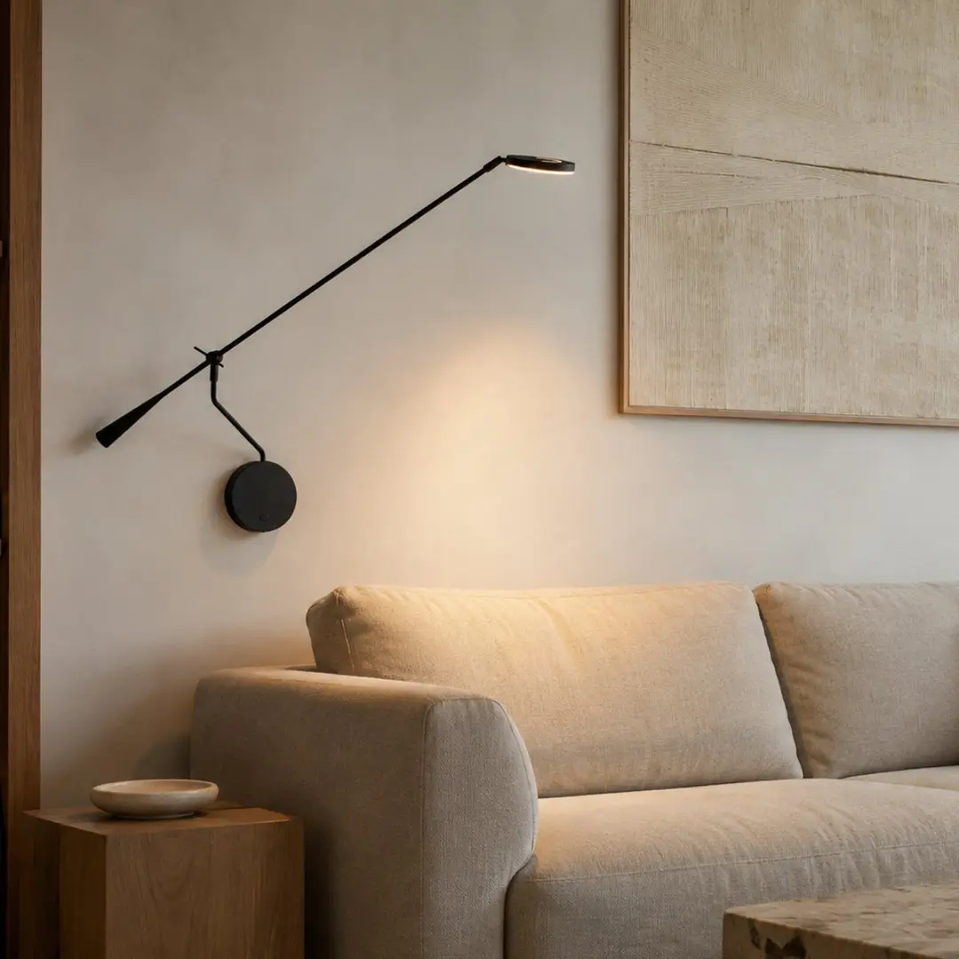 Steinhauer Soleil2 Wandlamp 10W - Zwart - afbeelding 5 van 6