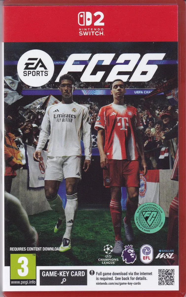 EA Sports FC26 Game-Key Card Switch 2