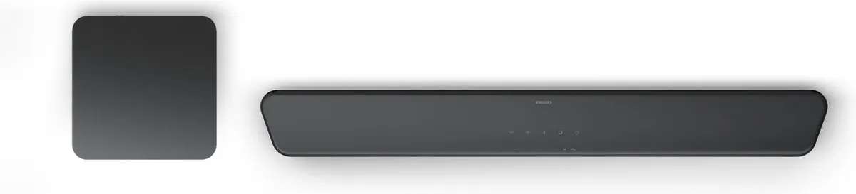 Philips TAB5309 - Soundbar met subwoofer - 2.1 kanalen - Grijs