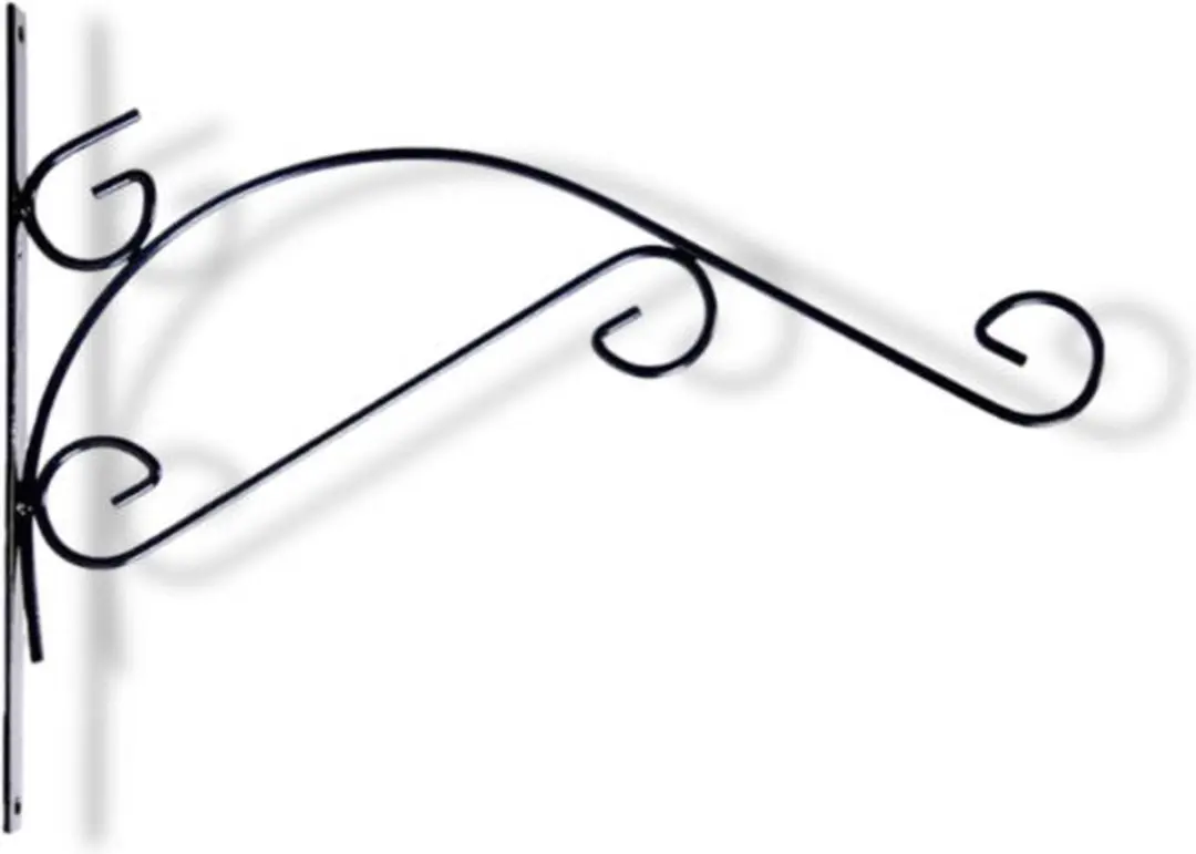 Esschert Design Hanging Basket Haak - Zwart - afbeelding 2 van 2