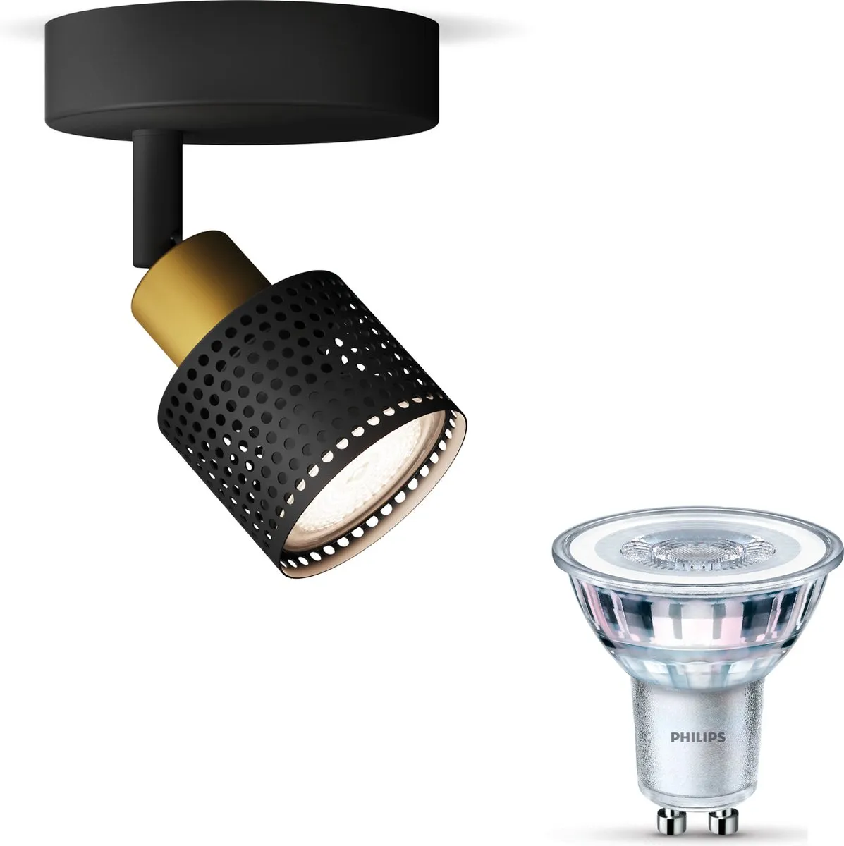 Philips Niall Opbouwspot GU10 Warmwit