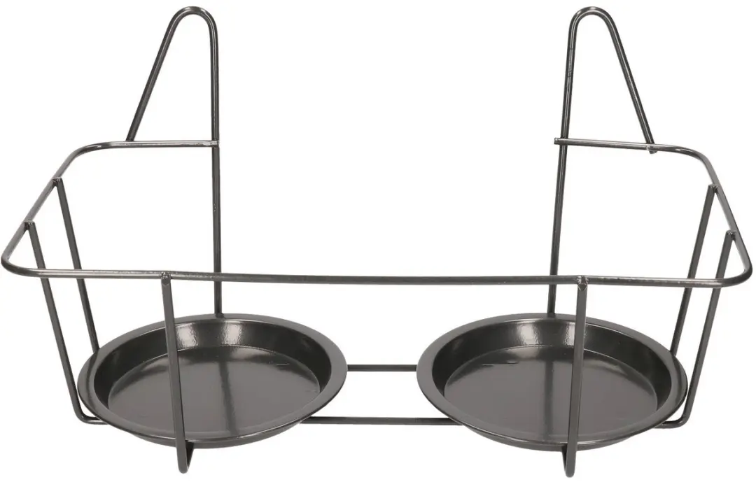 Esschert Design Balkon bloempothouder dubbel