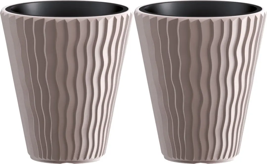 Prosperplast Plantenpot/bloempot Sand Waves