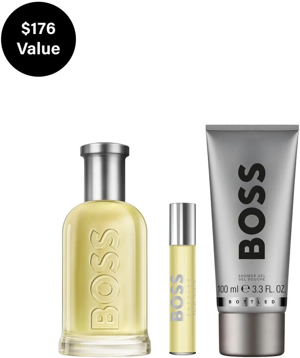 Hugo Boss BOSS BOTTLED Heren Parfumset 3x100ml