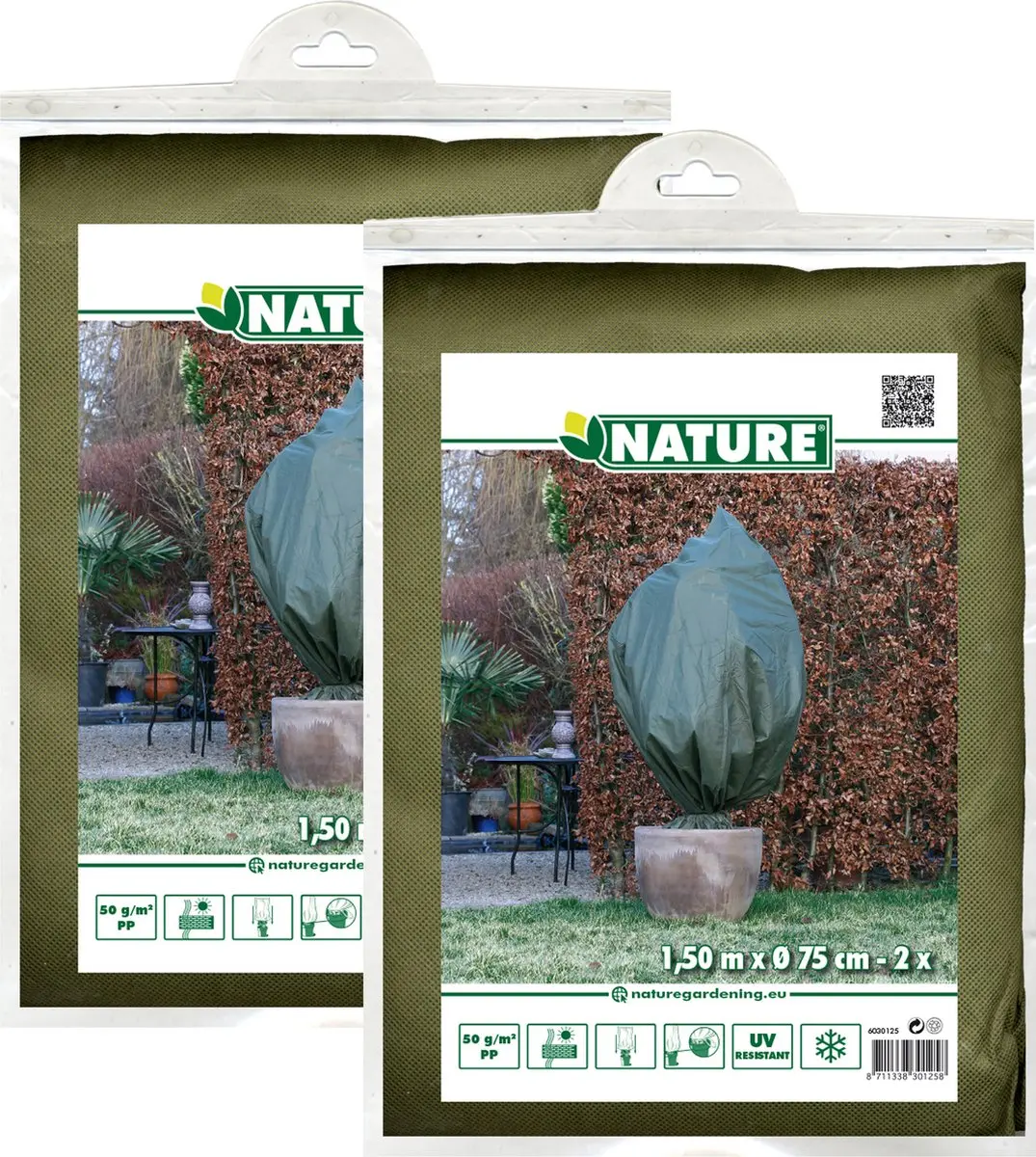 Nature plantenhoes met trekkoord