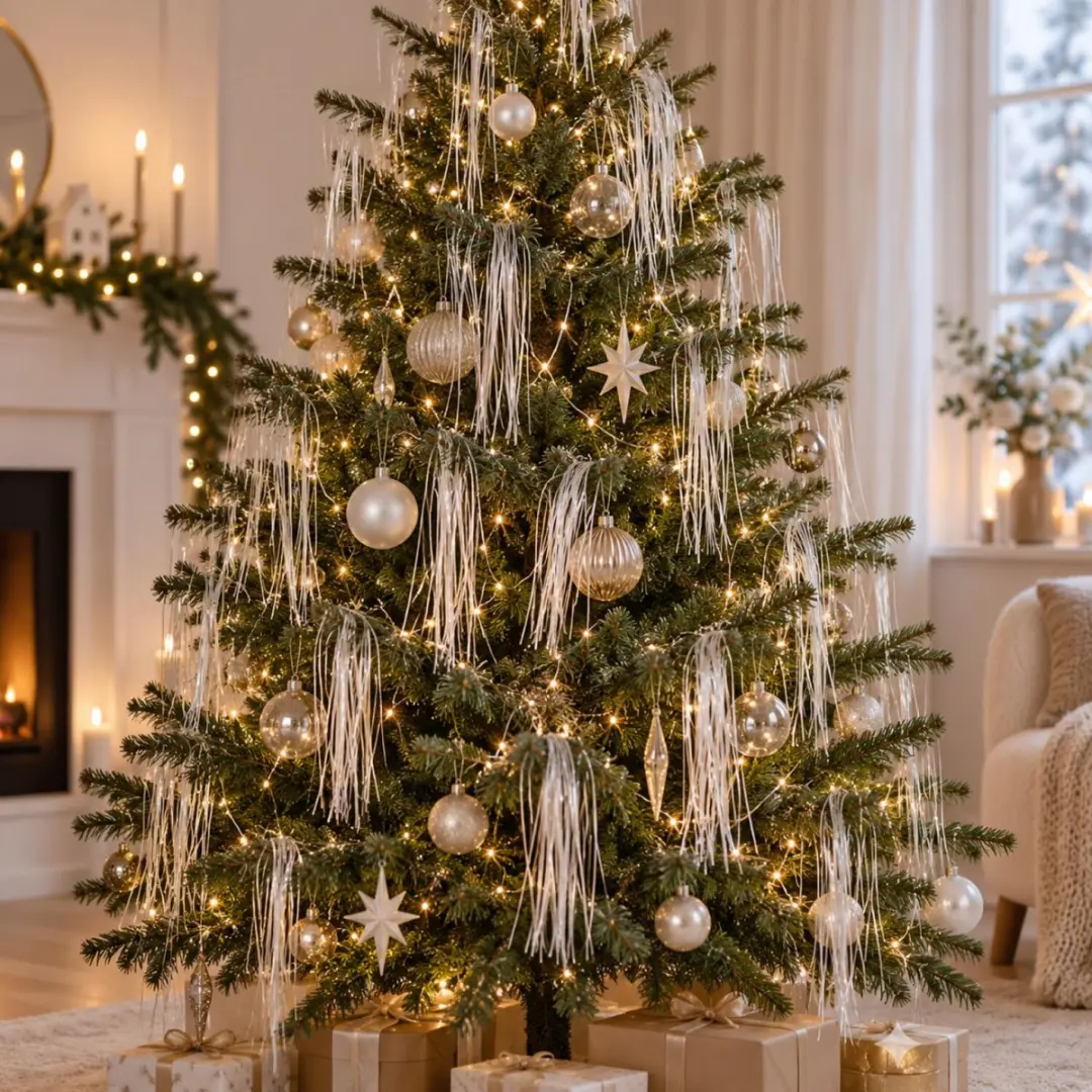 Decoris kerstboom folie slieren
