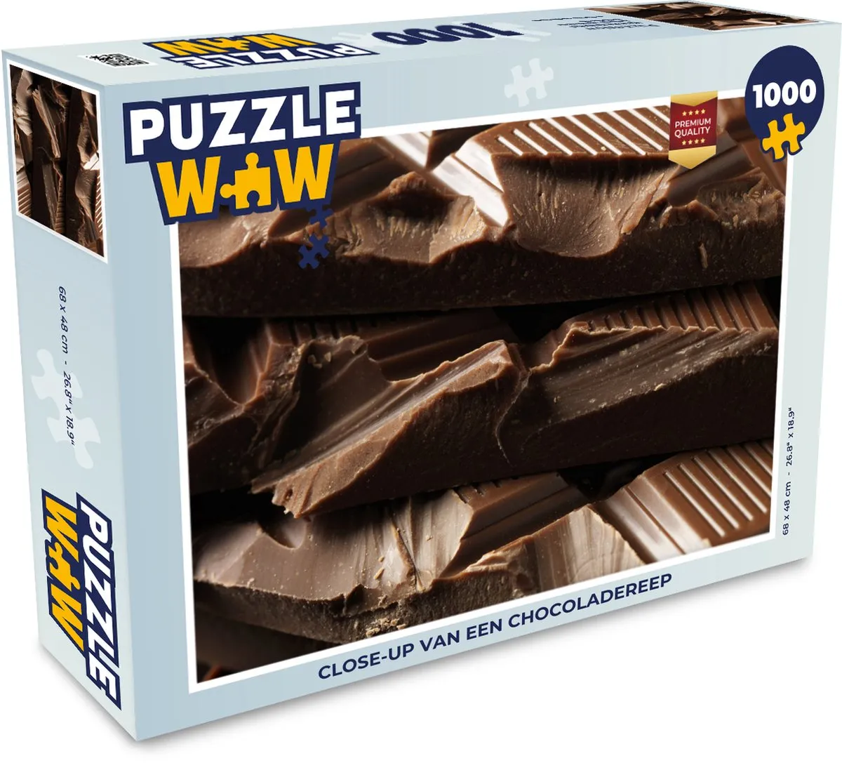 PuzzleWow Legpuzzel 1000 Stuks - Multicolor