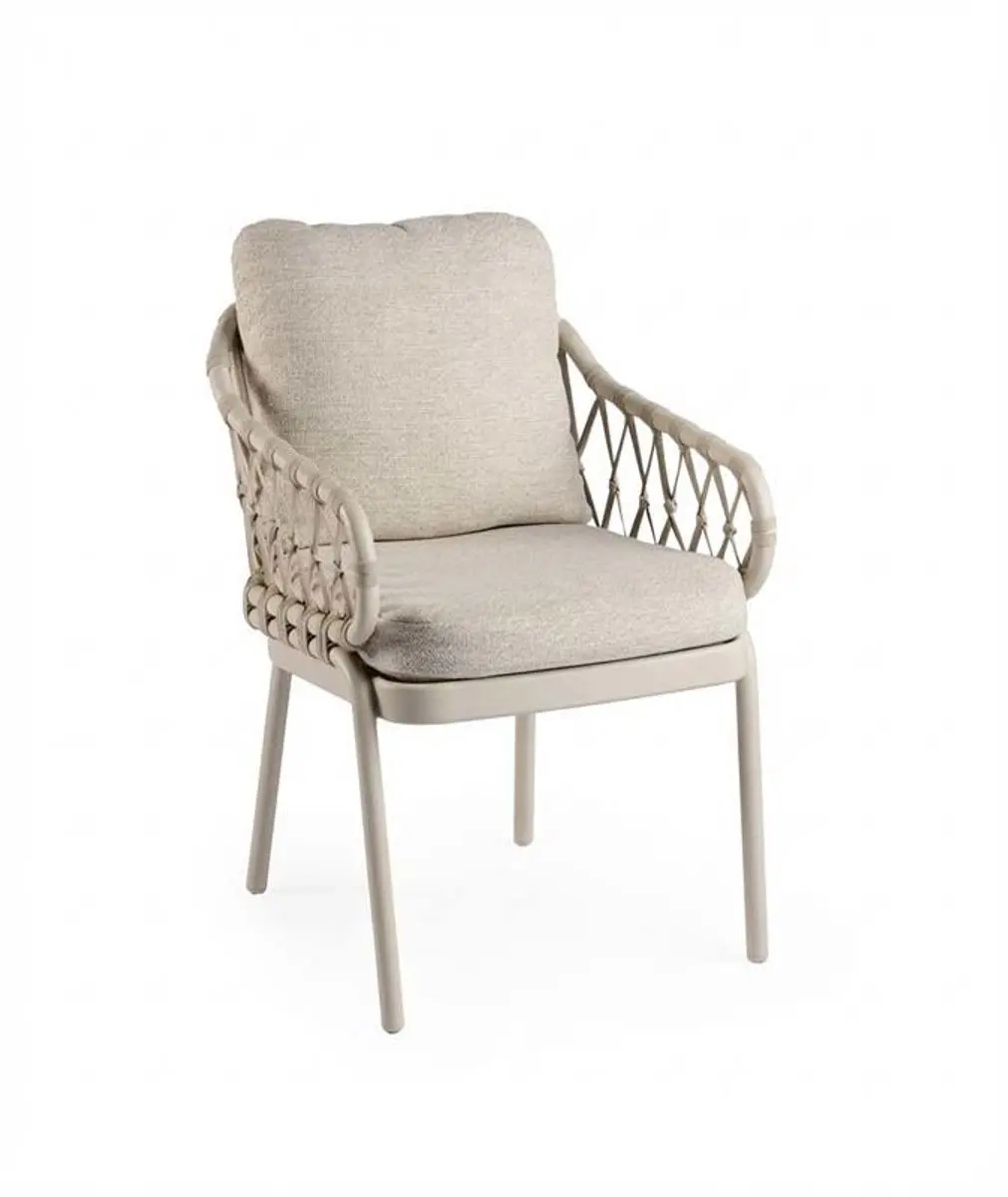 Tierra Outdoor Natal Diningstoel Champagne - afbeelding 2 van 2