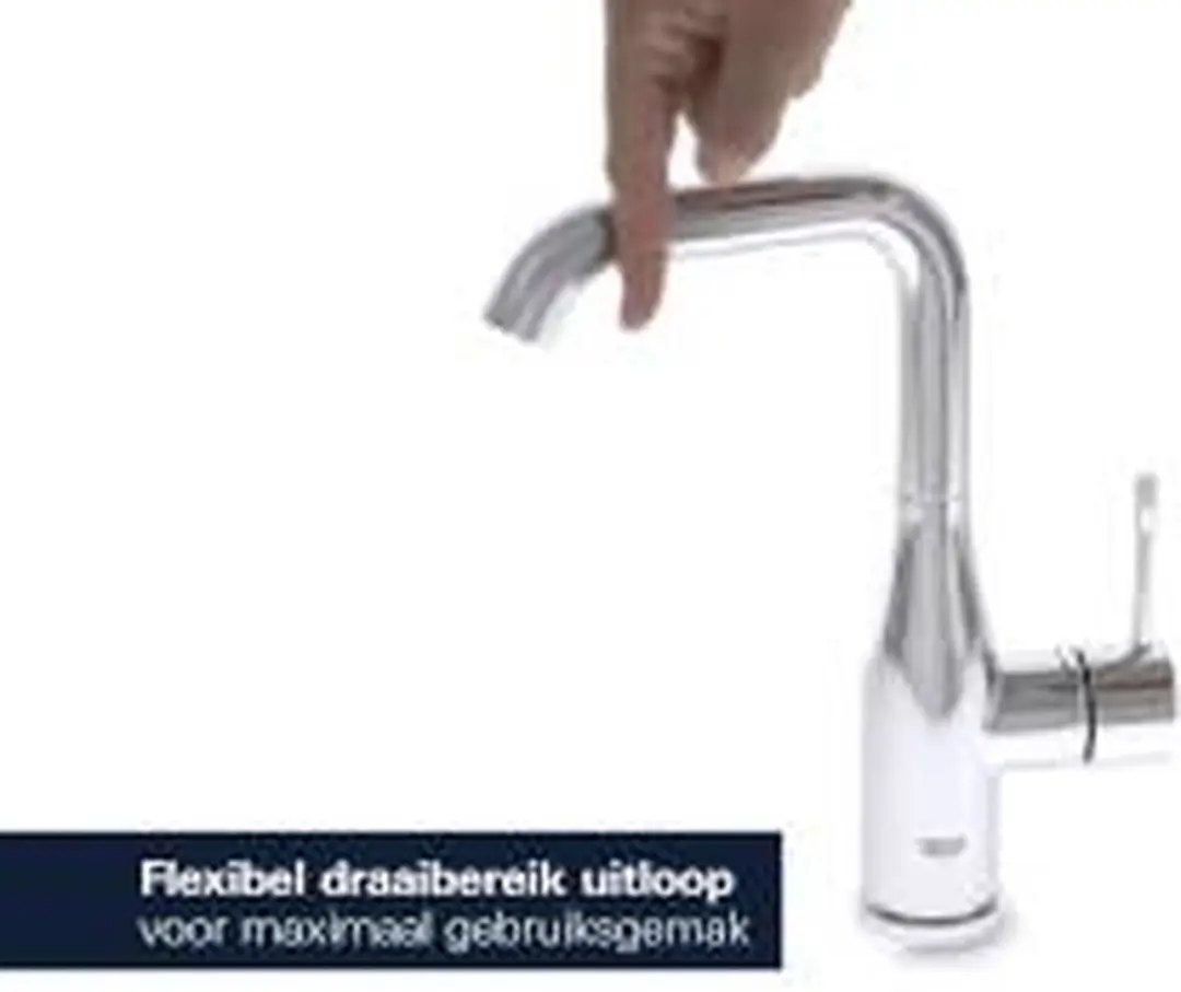 Grohe Essence New Wastafelkraan 32628001 - Chroom - afbeelding 2 van 6