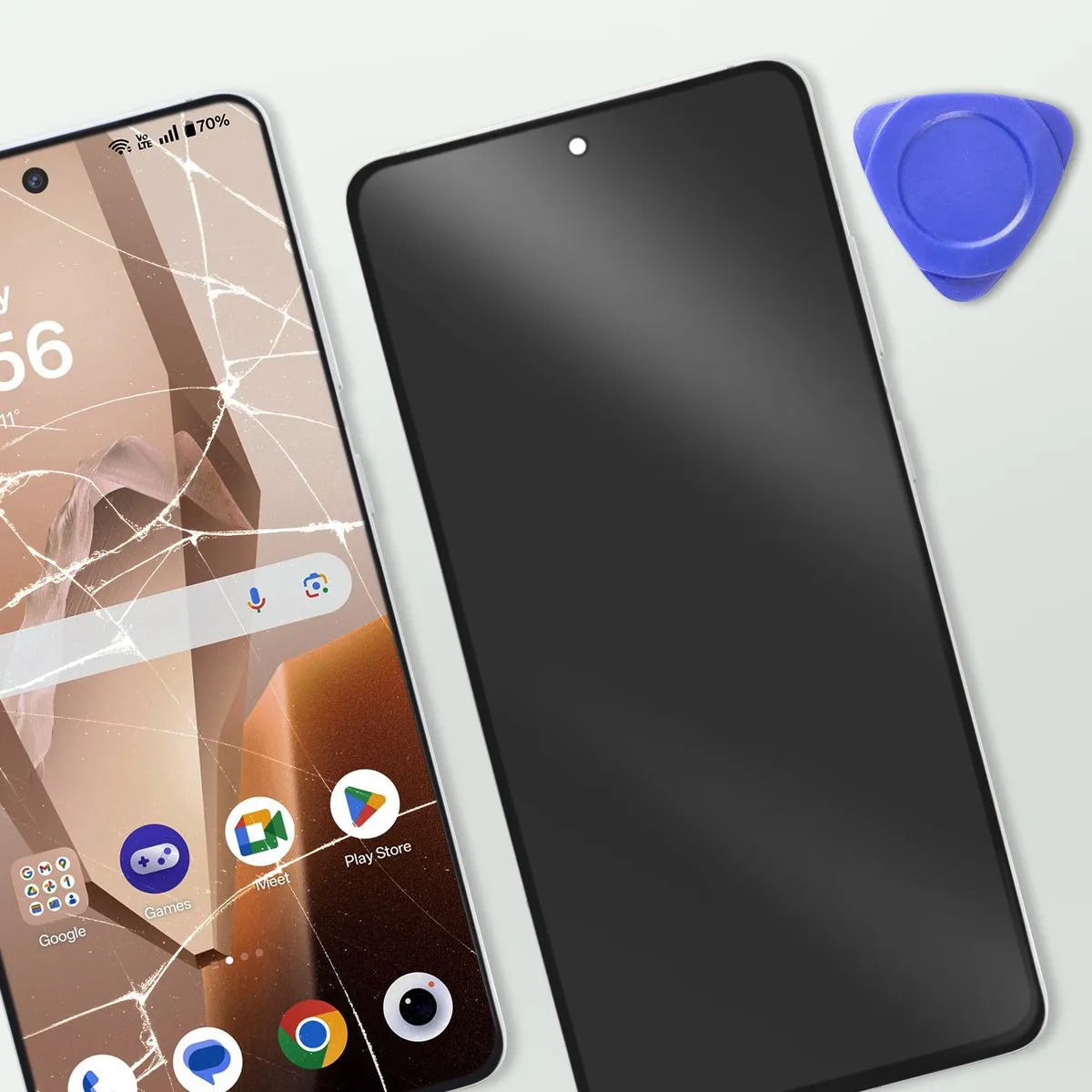 OnePlus 13R Scherm - Origineel Zilver