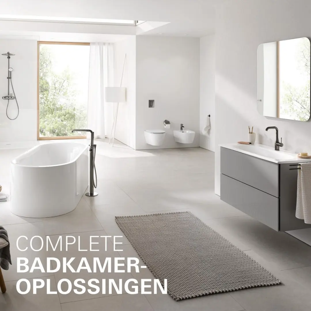 Grohe Essence New Wandgemonteerde Inbouwkraan 19967AL1 - Mat Antraciet - afbeelding 6 van 6