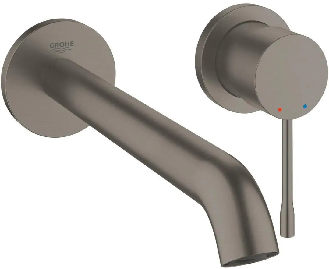 Grohe Essence New Wandgemonteerde Inbouwkraan 19967AL1 - Mat Antraciet