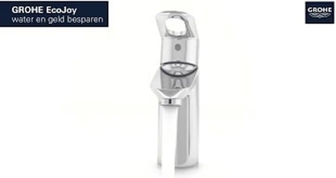 GROHE BauLoop Wastafelmengkraan 23335000 Lage uitloop - afbeelding 2 van 6