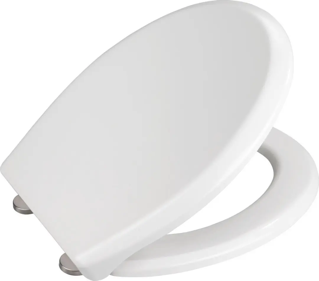 Wenko Gubbio WC-bril - Wit - 350 kg - afbeelding 2 van 6
