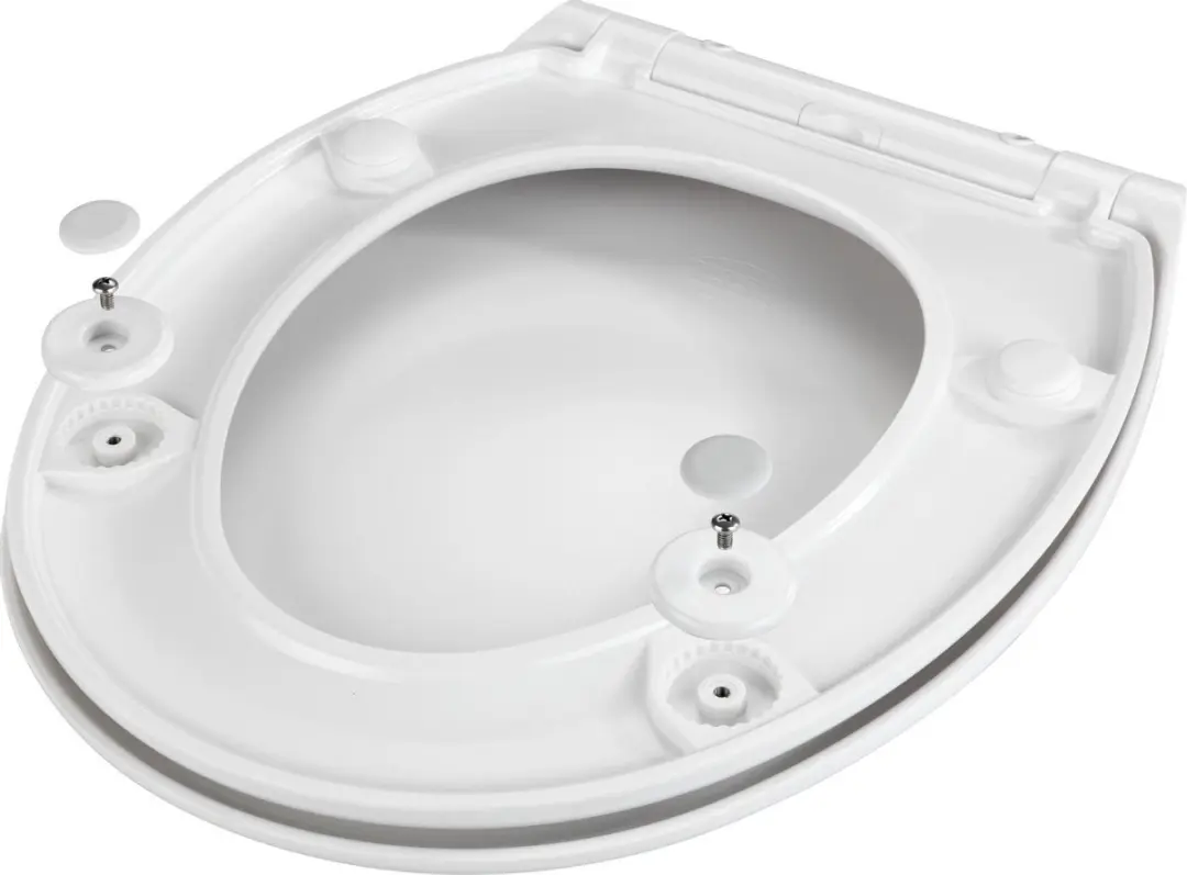 Wenko Gubbio WC-bril - Wit - 350 kg - afbeelding 6 van 6