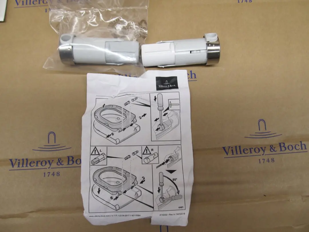Villeroy & Boch Sentique WC-deksel 98M8S101 - Wit - afbeelding 3 van 6