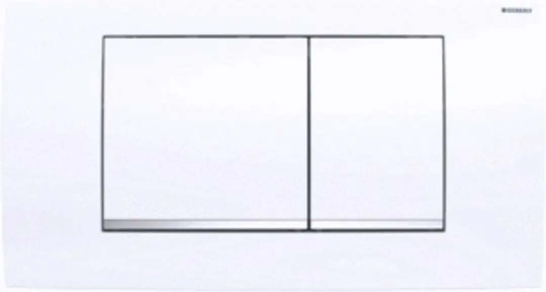 Geberit Twinline 30 Bedieningspaneel Wit - afbeelding 3 van 6