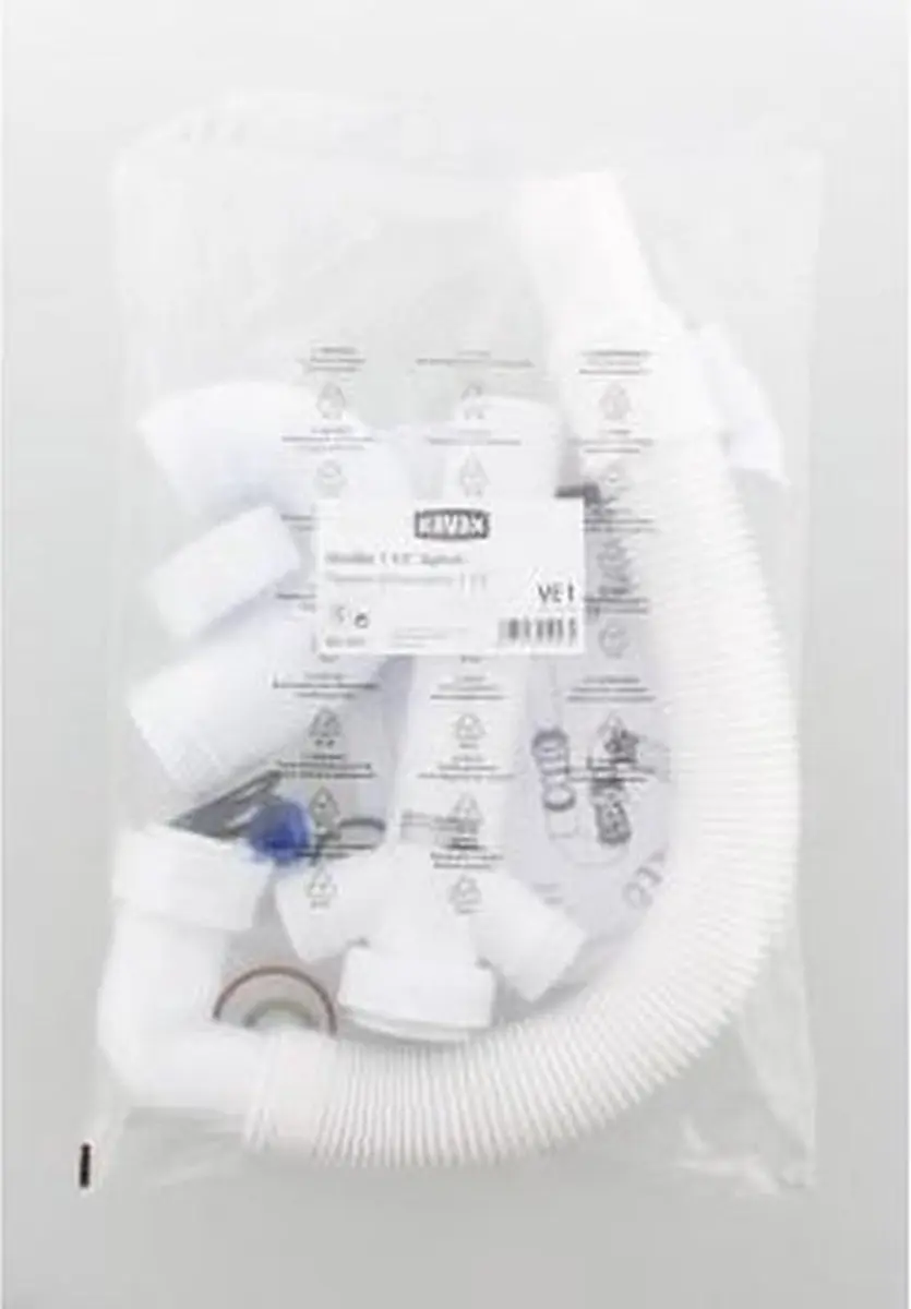Xavax Flexibele Sifonkit 1½" - Wit - afbeelding 5 van 6