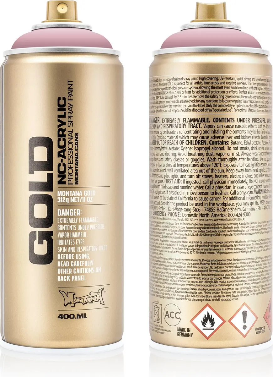 Montana GOLD G4010 Mortadella spuitbus 400ml