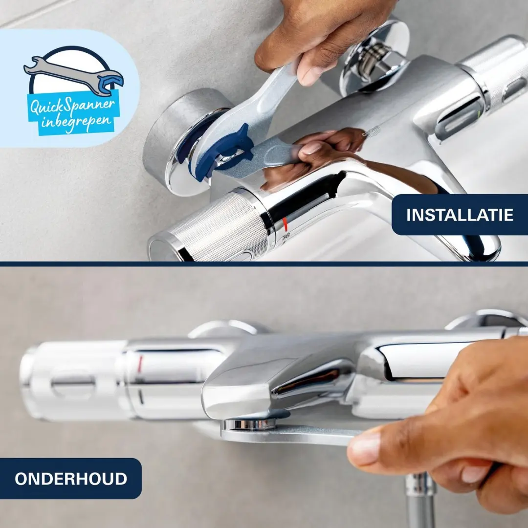 GROHE Dice Douchemengkraan 1018740000 - Chroom - afbeelding 5 van 6