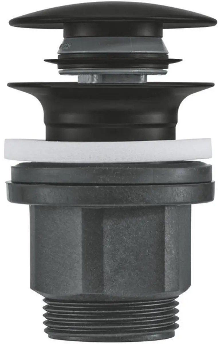 Grohe Waste Set Ø63mm Matte Black - afbeelding 5 van 5