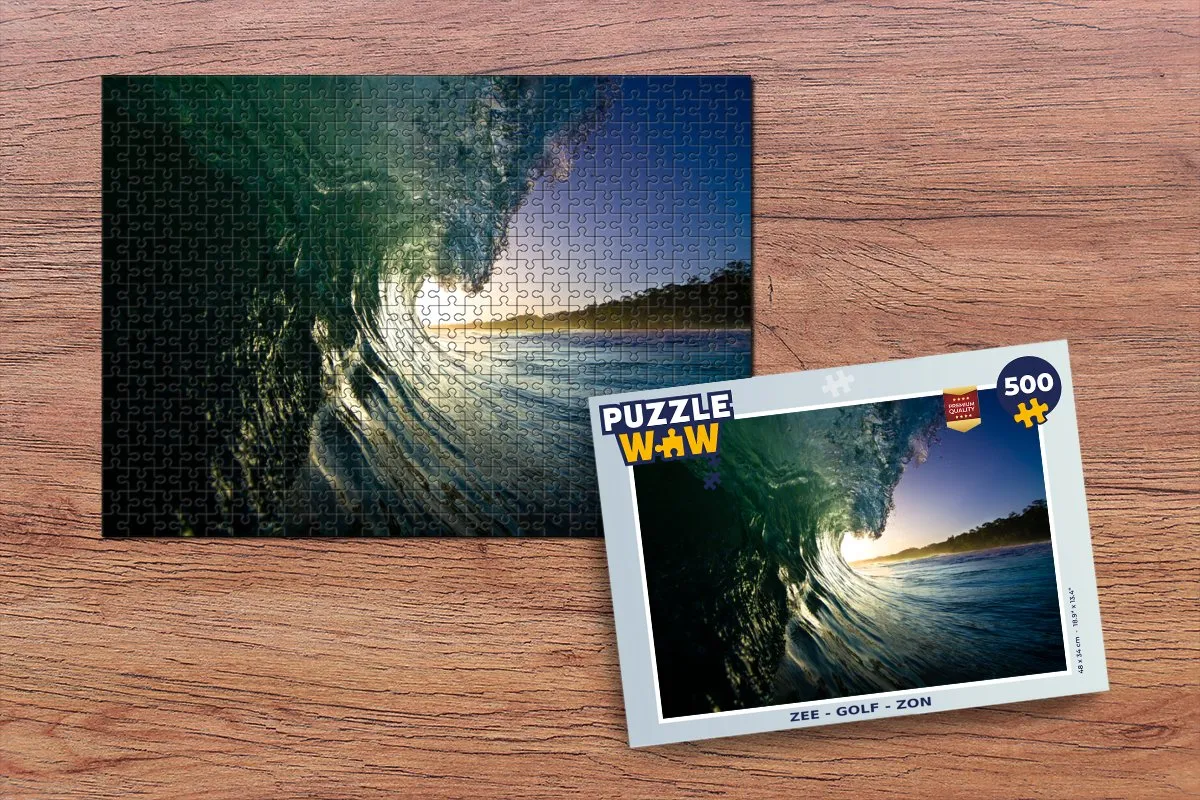 PuzzleWow Legpuzzel 500 Stuks - Multicolor